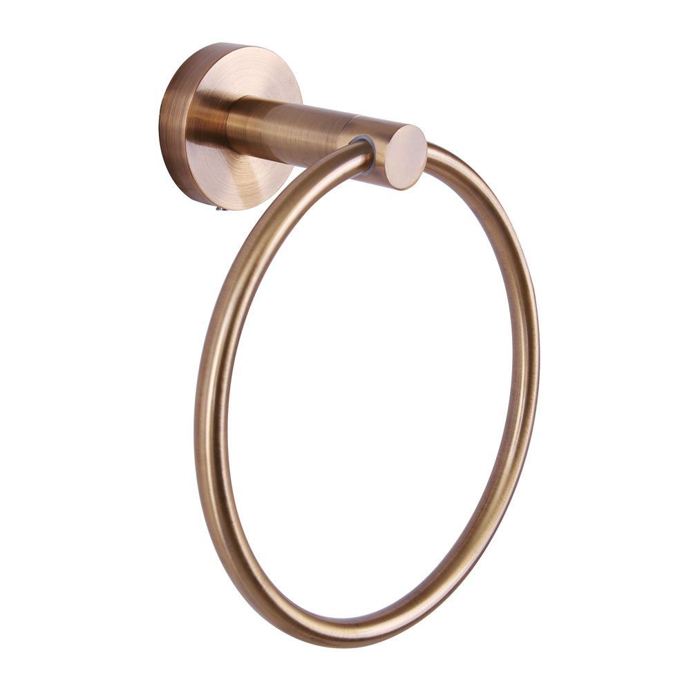 Canarm BA103A07GD Cain Towel Ring in Gold