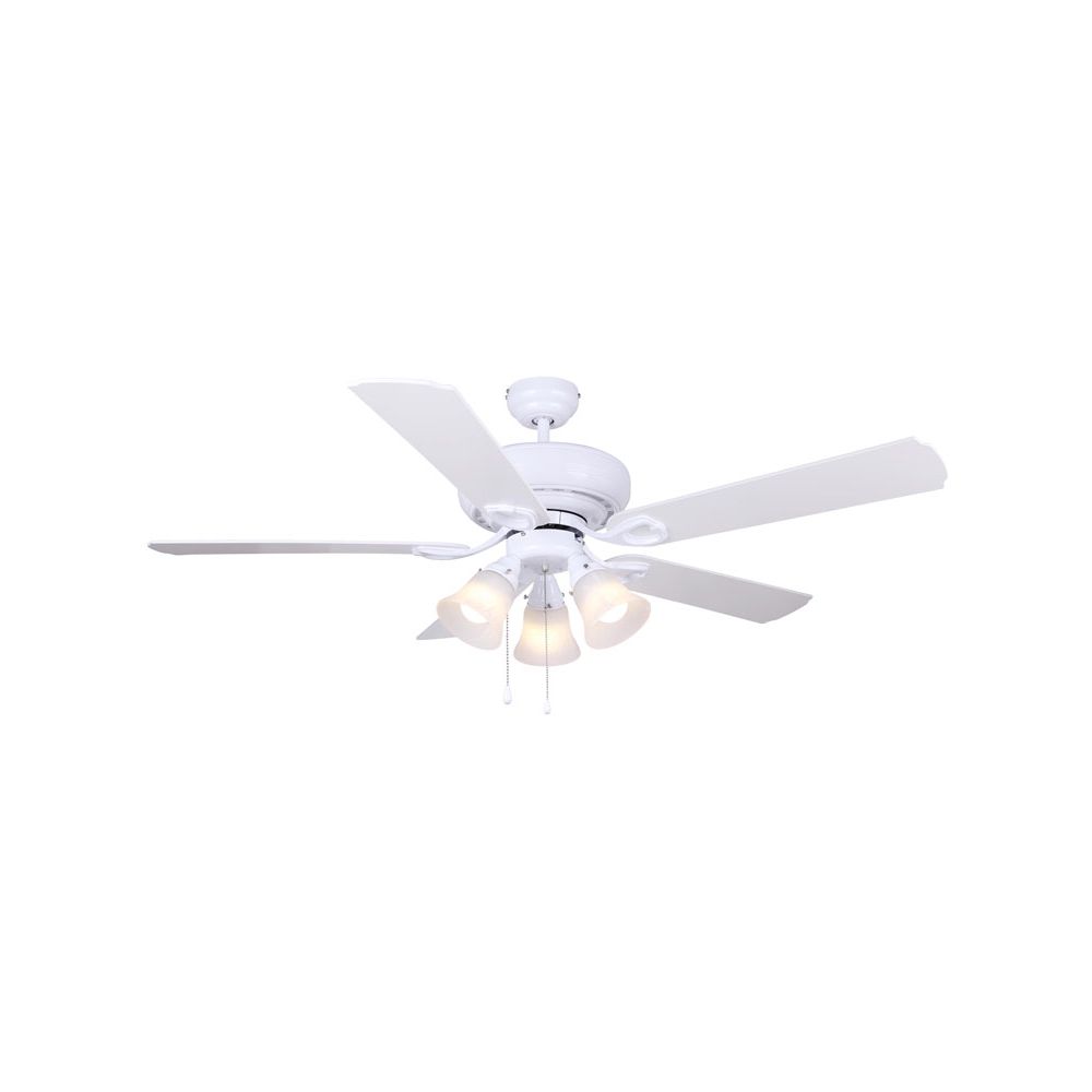 Canarm CF52AST5WH Asta Ceiling Fan in White