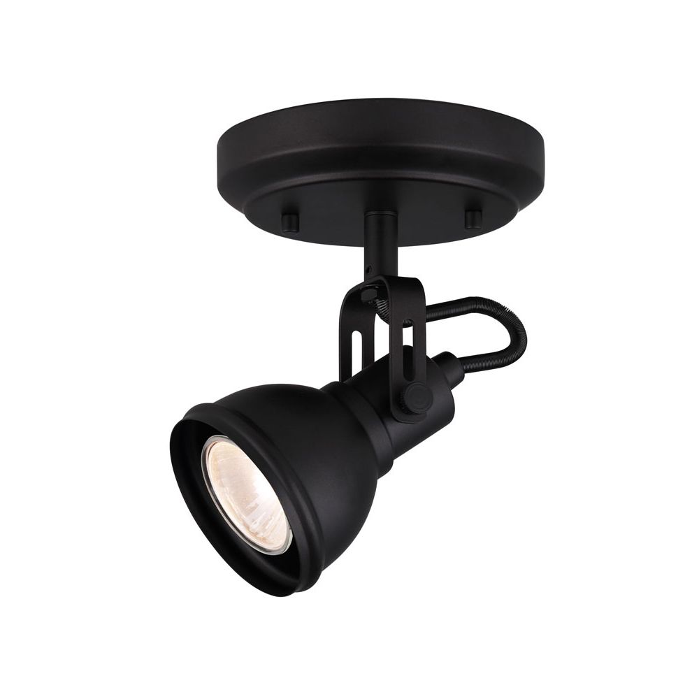 Canarm ICW622A01BK10 Polo Track Ceiling Light in Black