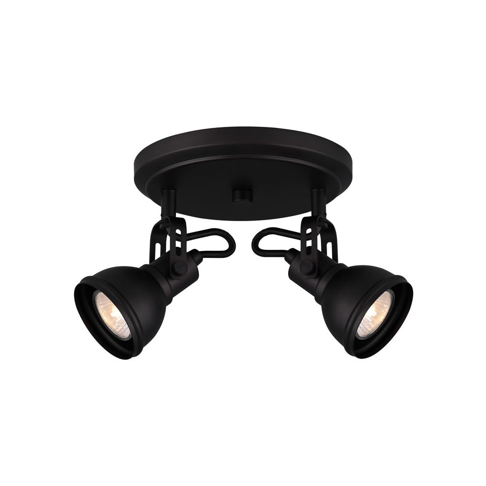 Canarm ICW622A02BK10 Polo Track Ceiling Light in Black