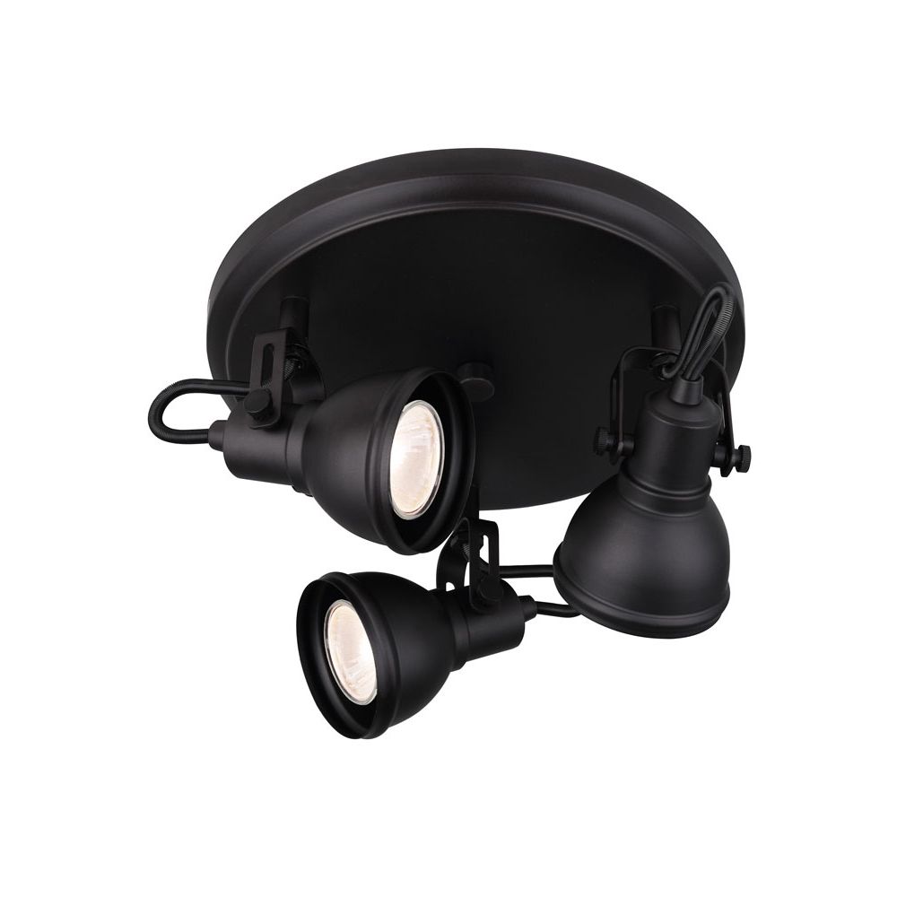 Canarm ICW622A03BK10 Polo Track Ceiling Light in Black