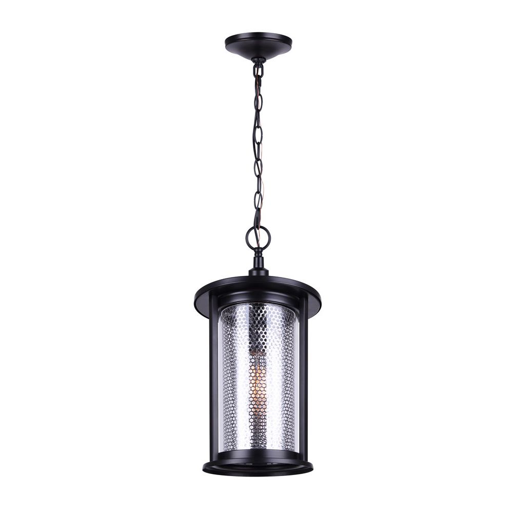 Canarm IOL525BKC Julee Outdoor Light in Black and Chrome