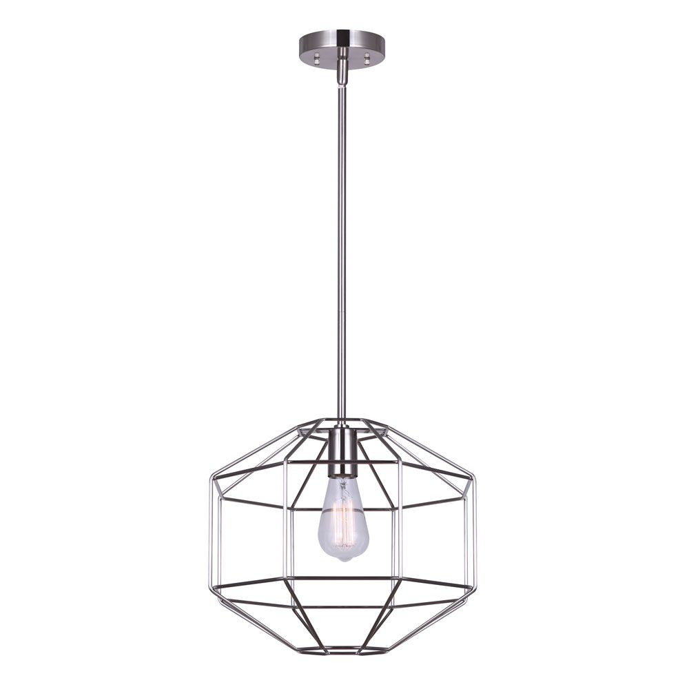 Canarm IPL1064A01BN Alix Pendant in Brushed Nickel