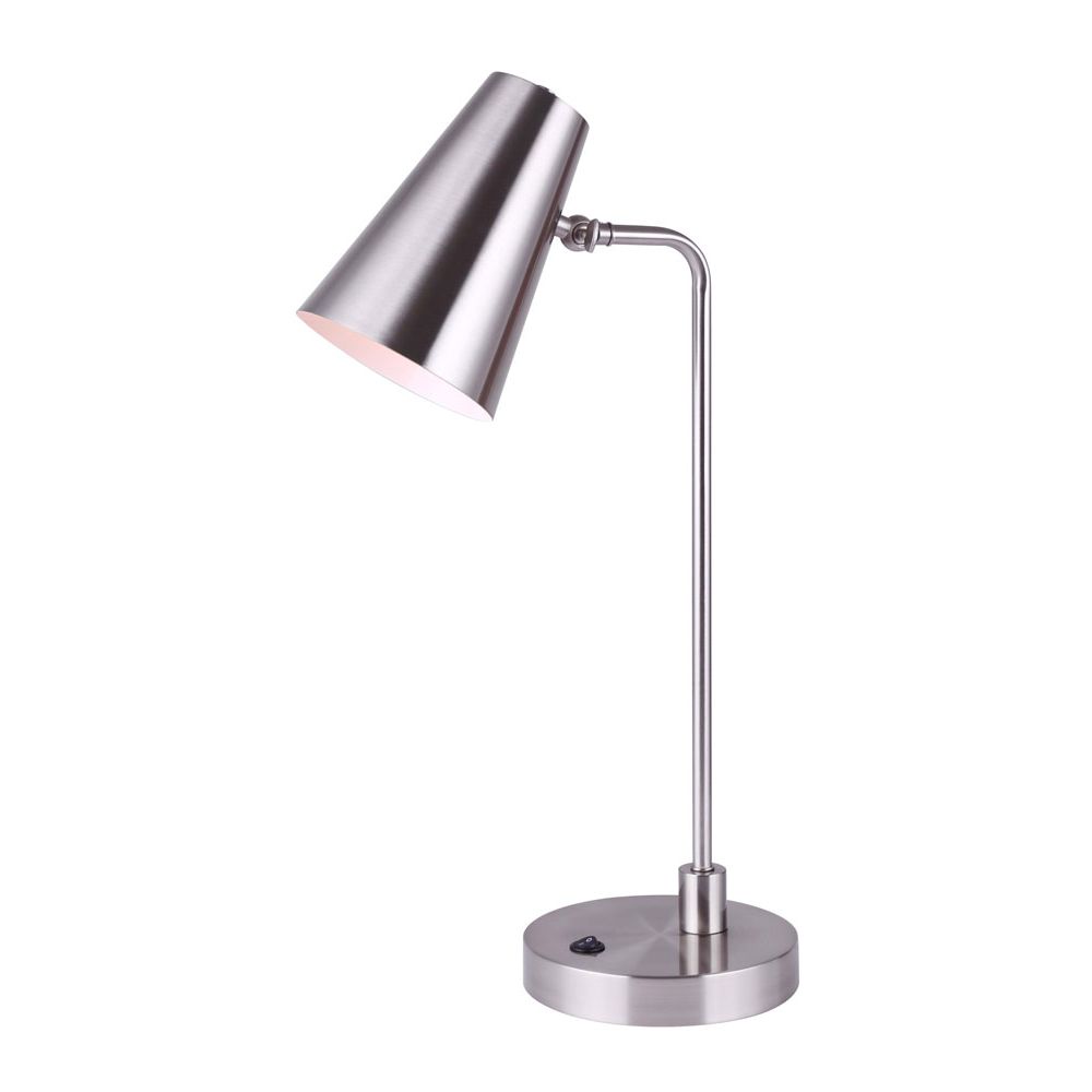 Canarm ITL1056A22BN Orli Table Lamp in Brushed Nickel