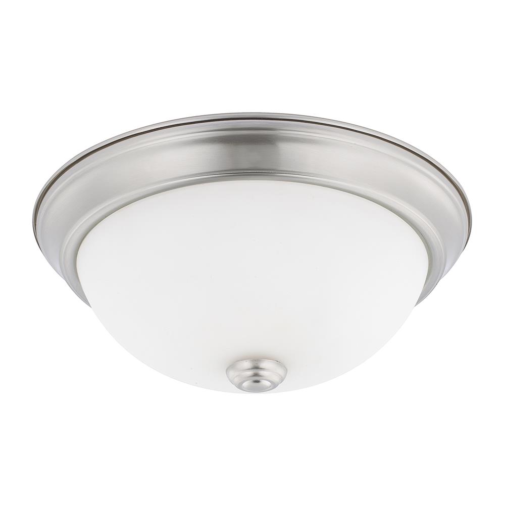 Homeplace by Capital Lighting 214721BN 214721BN 2 Light Ceiling Fixture in Brushed Nickel 