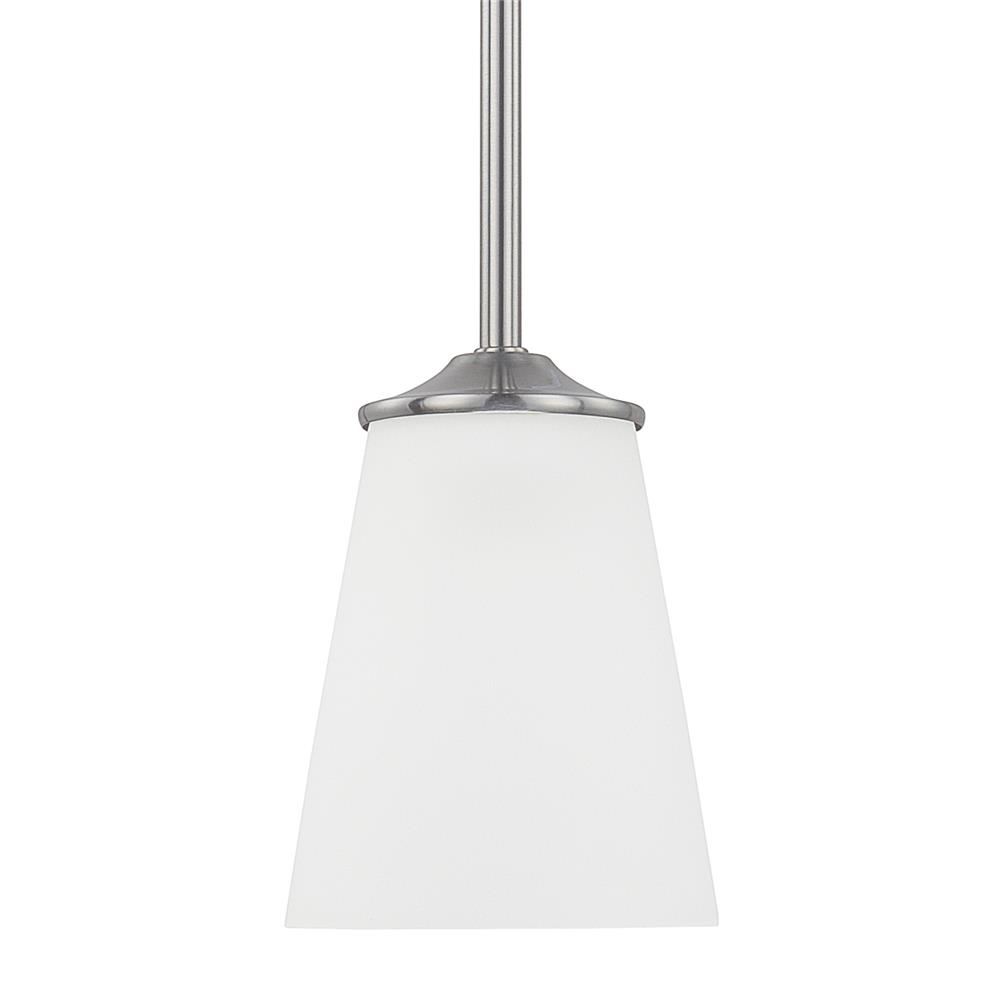 Homeplace by Capital Lighting 314111BN-331 314111BN-331 1 Light Pendant in Brushed Nickel