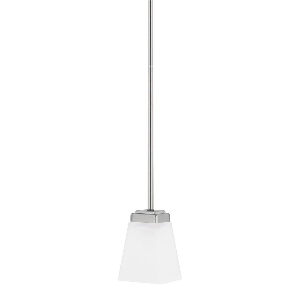 Homeplace by Capital Lighting 314411BN-334 314411BN-334 1 Light Pendant in Brushed Nickel
