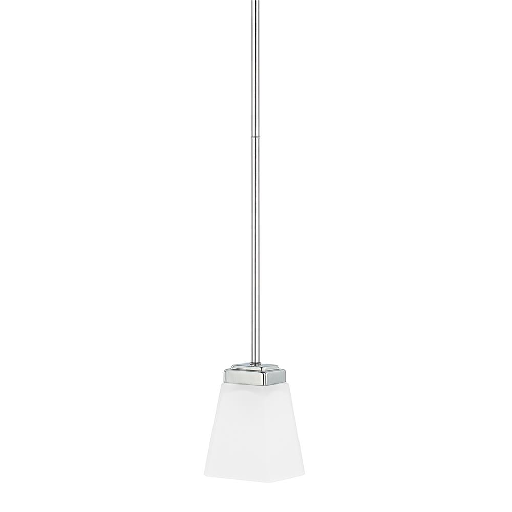 Homeplace by Capital Lighting 314411PN-334 314411PN-334 1 Light Pendant in Polished Nickel