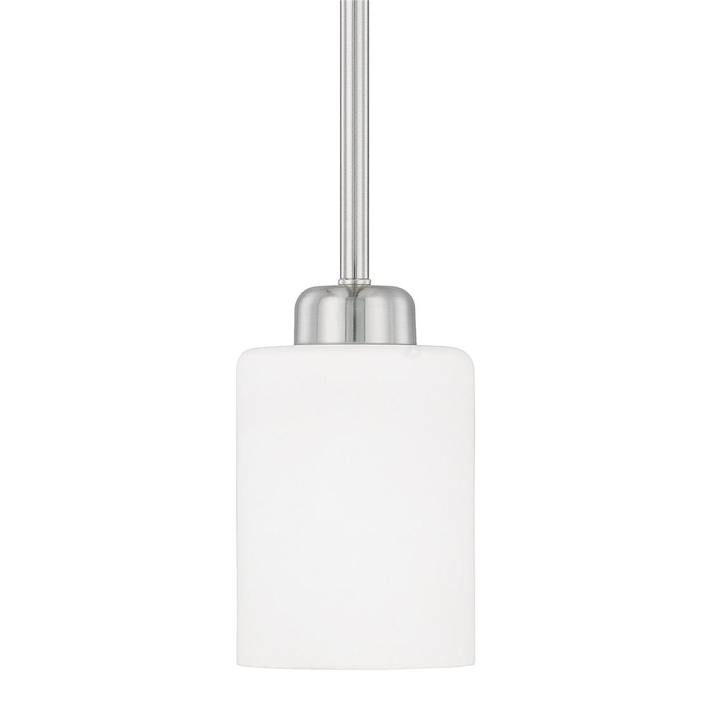 Homeplace by Capital Lighting 315211BN-338 315211BN-338 1 Light Pendant in Brushed Nickel