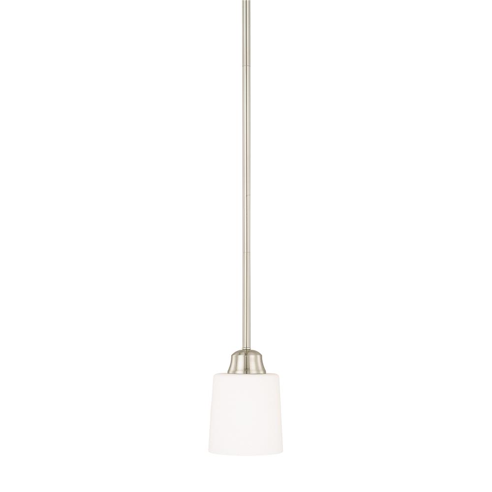 Homeplace by Capital Lighting 315311BN-339 315311BN-339 1 Light Pendant in Brushed Nickel