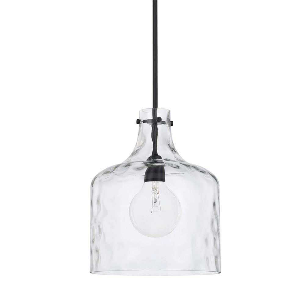 Homeplace by Capital Lighting 325717MB 1 Light Pendant in Matte Black