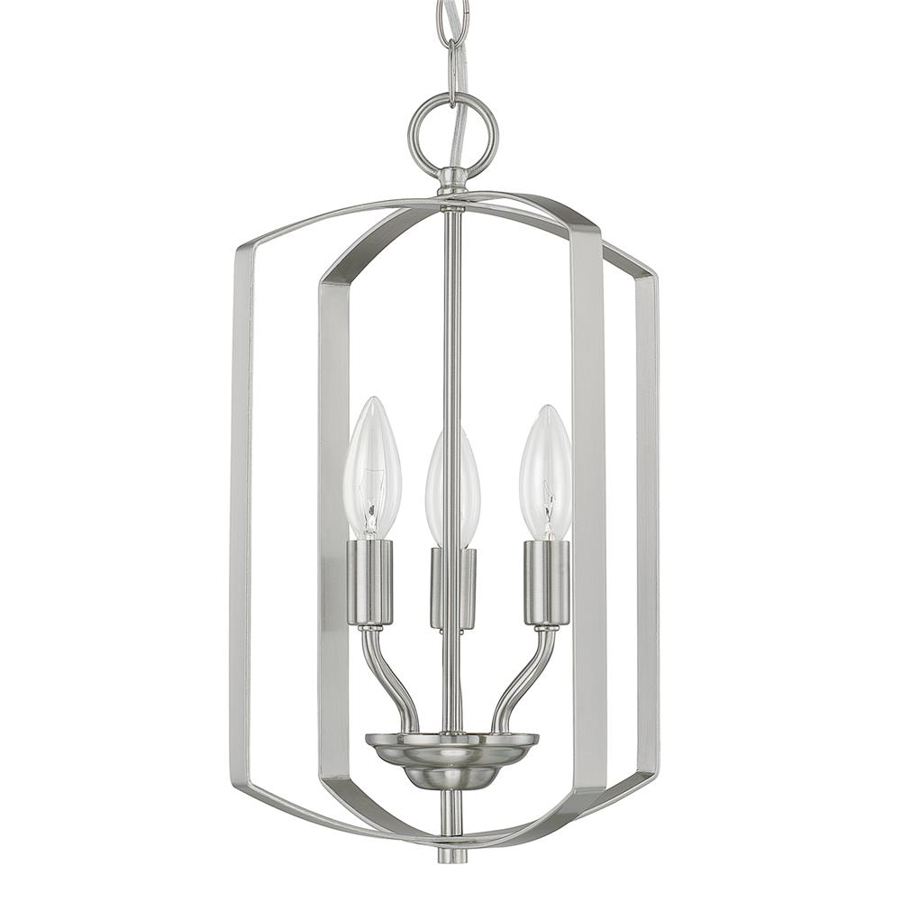 Homeplace by Capital Lighting 515831BN 515831BN 3 Light Foyer in Brushed Nickel
