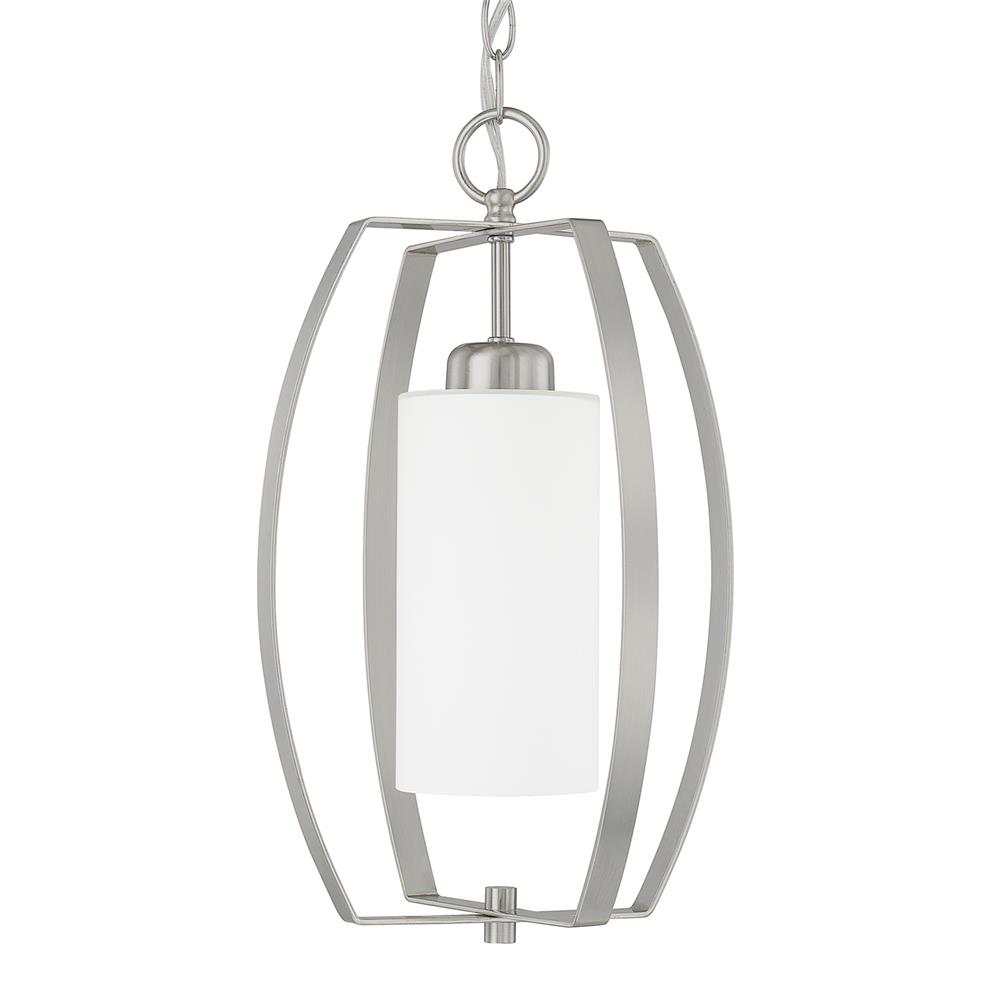 Homeplace by Capital Lighting 515911BN-342 515911BN-342 1 Light Foyer in Brushed Nickel