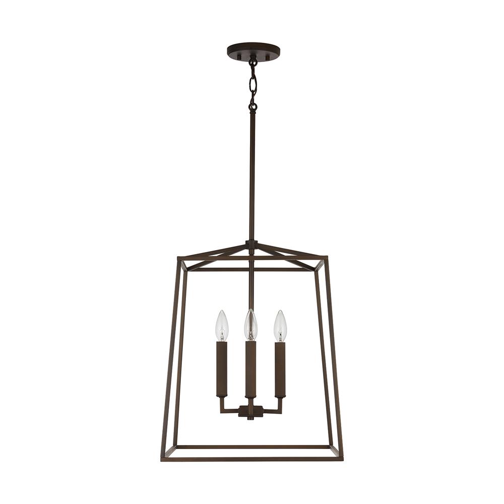 Capital Lighting 537642OR Thea 4 Light Foyer in Oil Rubbed Bronze