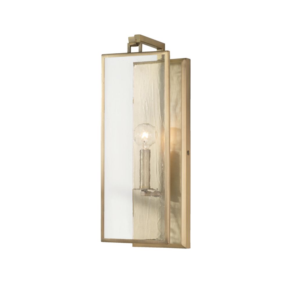 Capital Lighting 625111AD 1-Light Sconce in Aged Brass