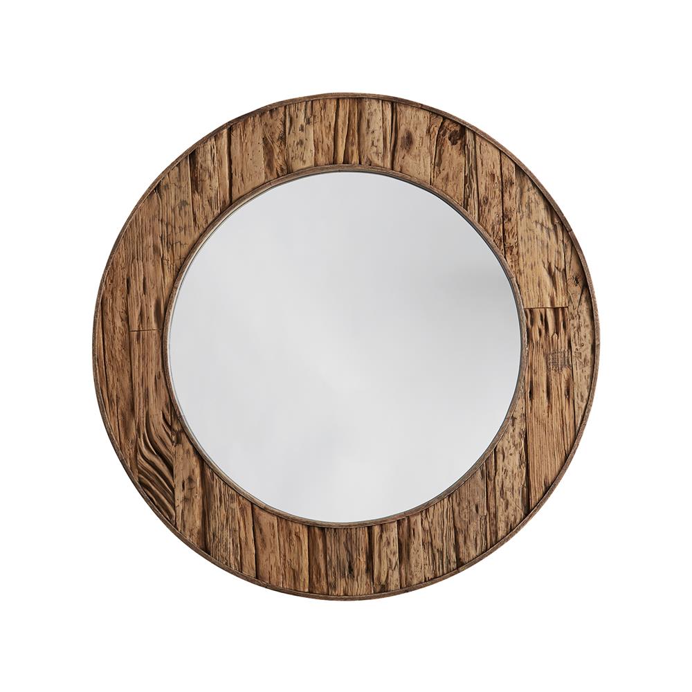 Capital Lighting 740701MM Independent Decorative Mirror in Reclaimed Railroad Ties