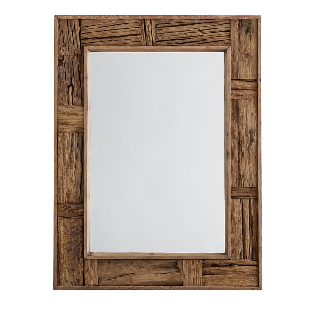 Capital Lighting 740702MM Independent Decorative Mirror in Reclaimed Railroad Ties