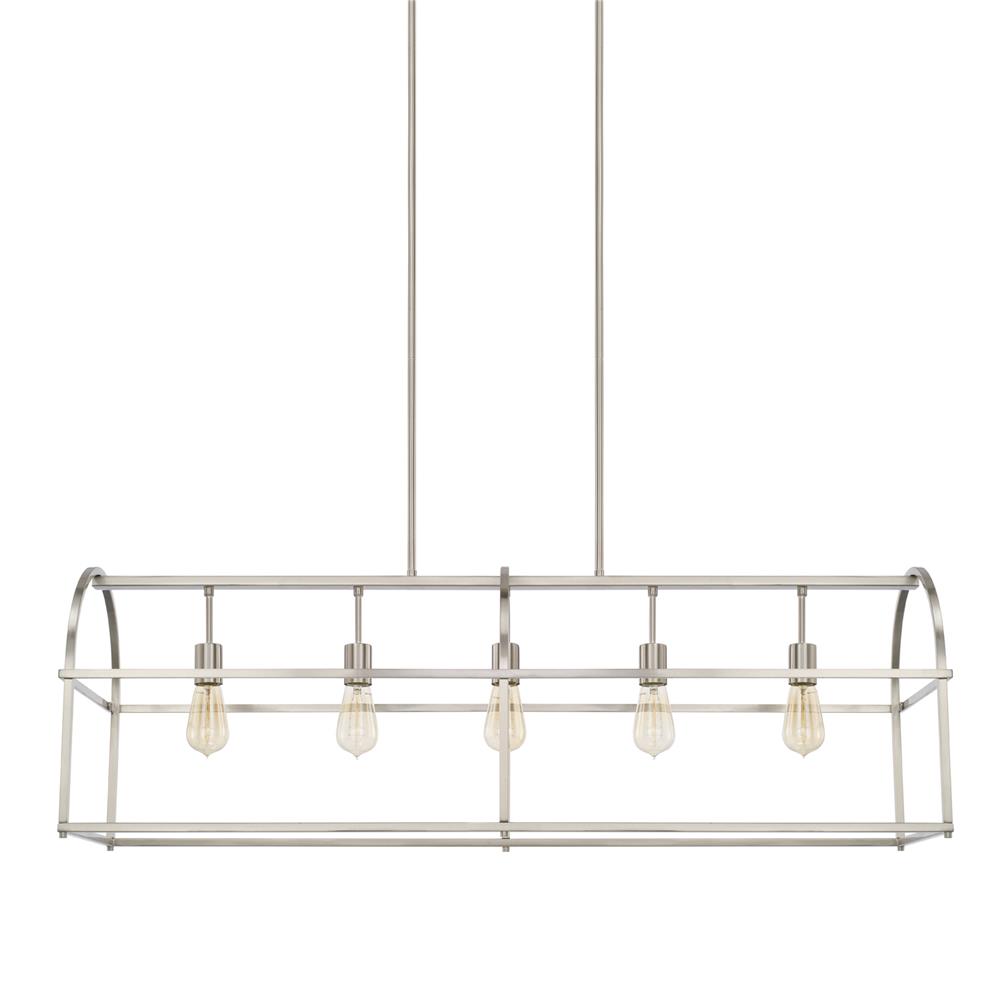 Homeplace by Capital Lighting 825751BN 5 Light Island in Brushed Nickel