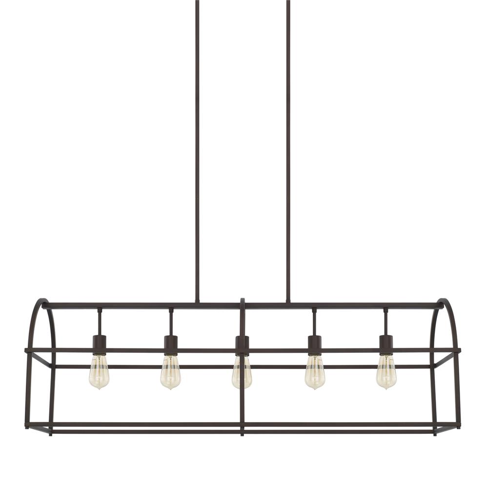 Homeplace by Capital Lighting 825751BZ 5 Light Island in Bronze