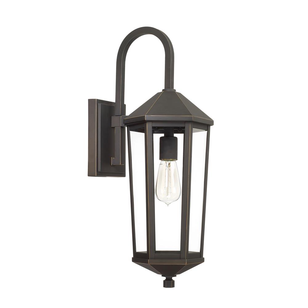 Capital Lighting 926911OZ Ellsworth 1 Light Outdoor Wall Lantern in Oiled Bronze