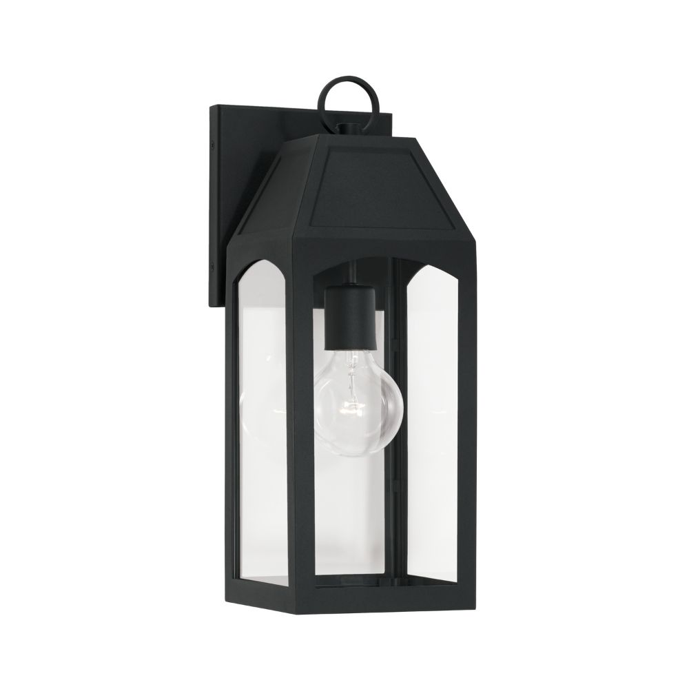 Capital Lighting 946311BK 1-Light Outdoor Wall-Lantern in Black