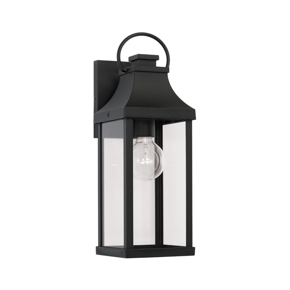 Capital Lighting 946411BK 1-Light Outdoor Wall-Lantern in Black