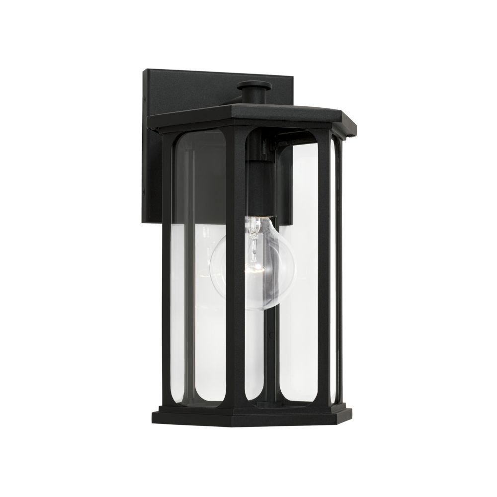 Capital Lighting 946611BK 1-Light Outdoor Wall-Lantern in Black