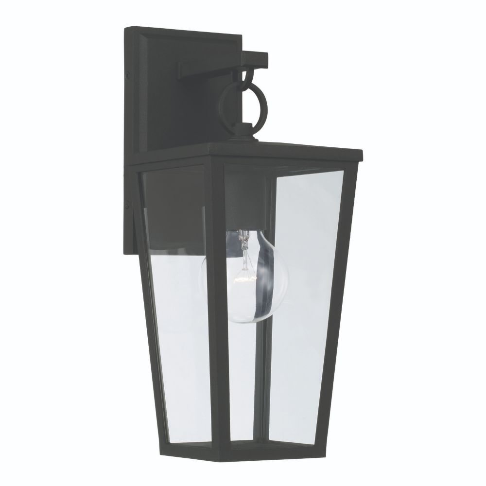Capital Lighting 948111BK 1-Light Outdoor Wall-Lantern in Black