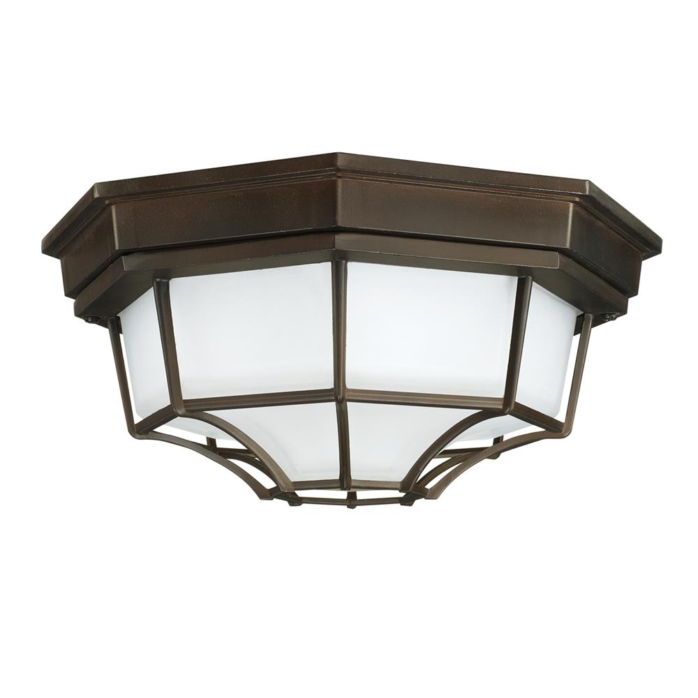 Homeplace by Capital Lighting 9800OB 9800OB 2 Lamp Outdoor Ceiling Fixture in Old Bronze