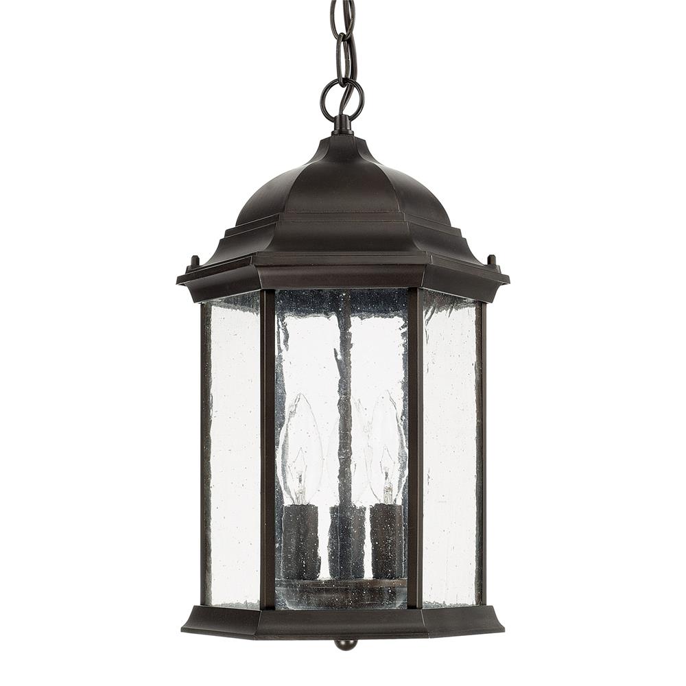 Homeplace by Capital Lighting 9836OB 9836OB 3 Light Hanging Lantern in Old Bronze