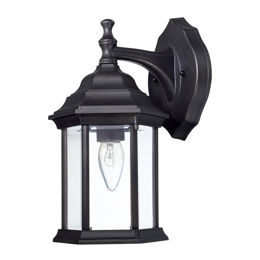 Homeplace by Capital Lighting 9830BK 9830BK Black Cast Outdoor Lantern