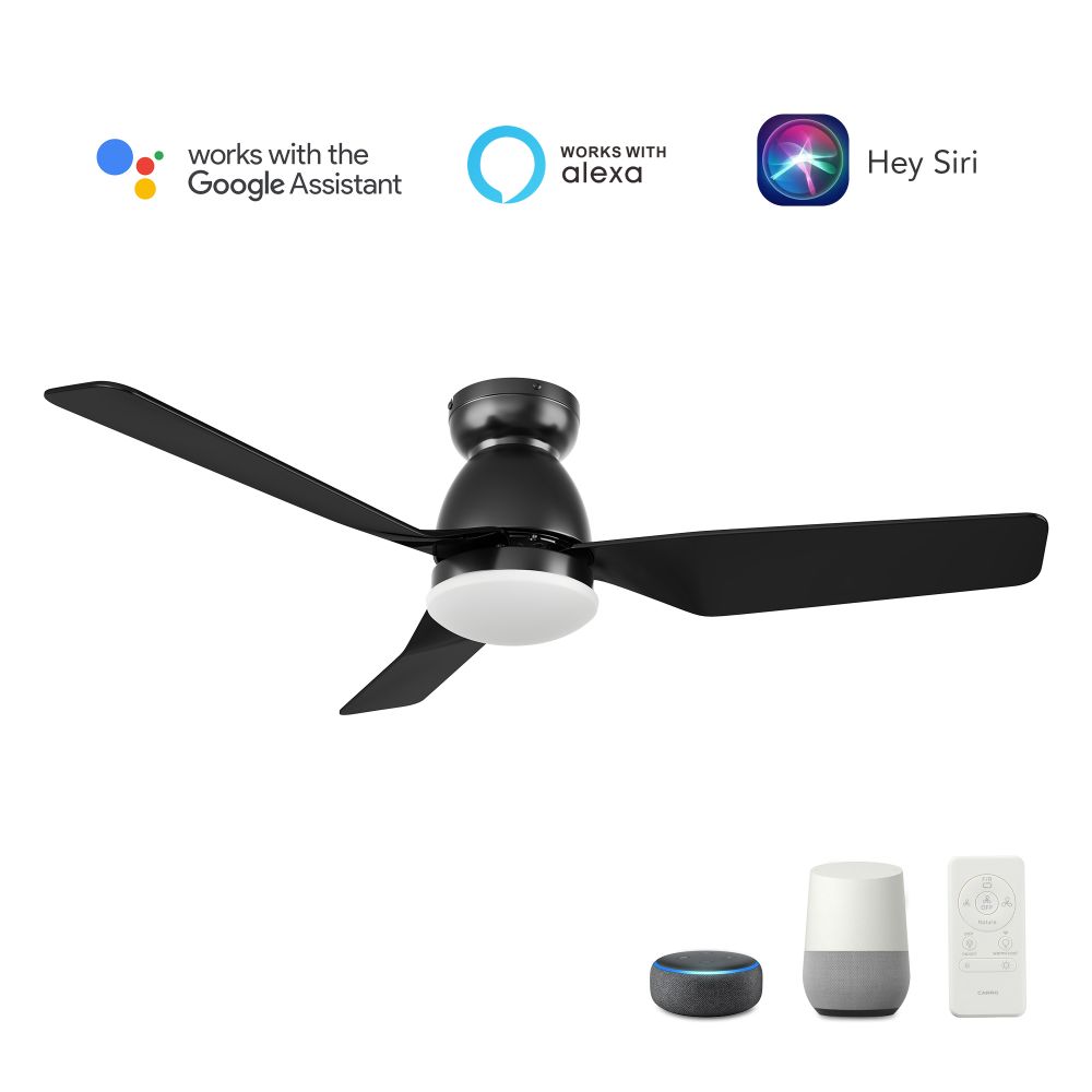 Carro USA VS443N5-L12-B2-1-FM Kensee 44" Smart Ceiling Fan with Remote, Light Kit Included,Works with Google Assistant and Amazon Alexa,Siri Shortcut.