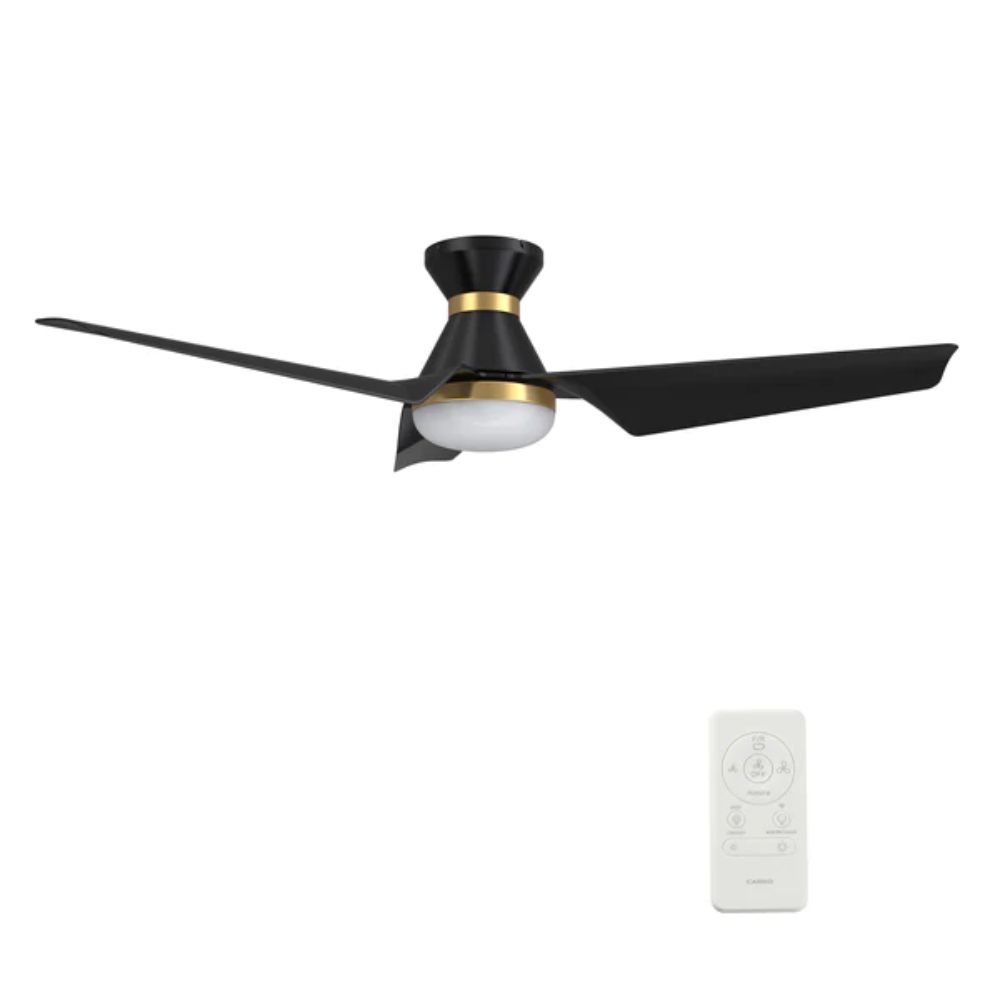 Carro VS523A1-L22-B2-1-FMA Kreis  52-inch Smart Ceiling Fan with Remote, Light Kit Included, Works with Google Assistant, Amazon Alexa, and Siri Shortcuts.