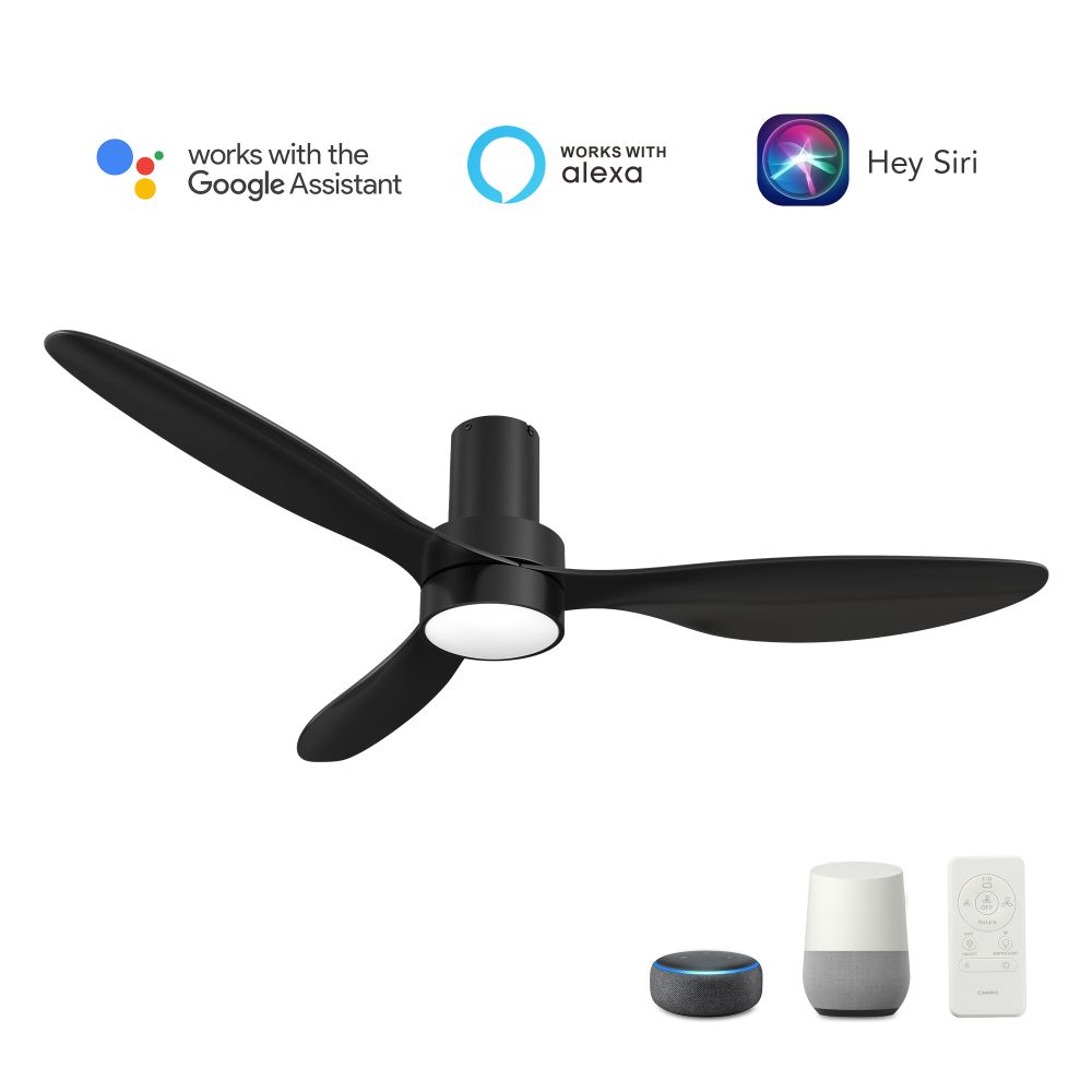 Carro USA VS523N4-L11-B2-1-FM Aurora 52" Smart Ceiling Fan with Remote, Light Kit Included,Works with Google Assistant and Amazon Alexa,Siri Shortcut.