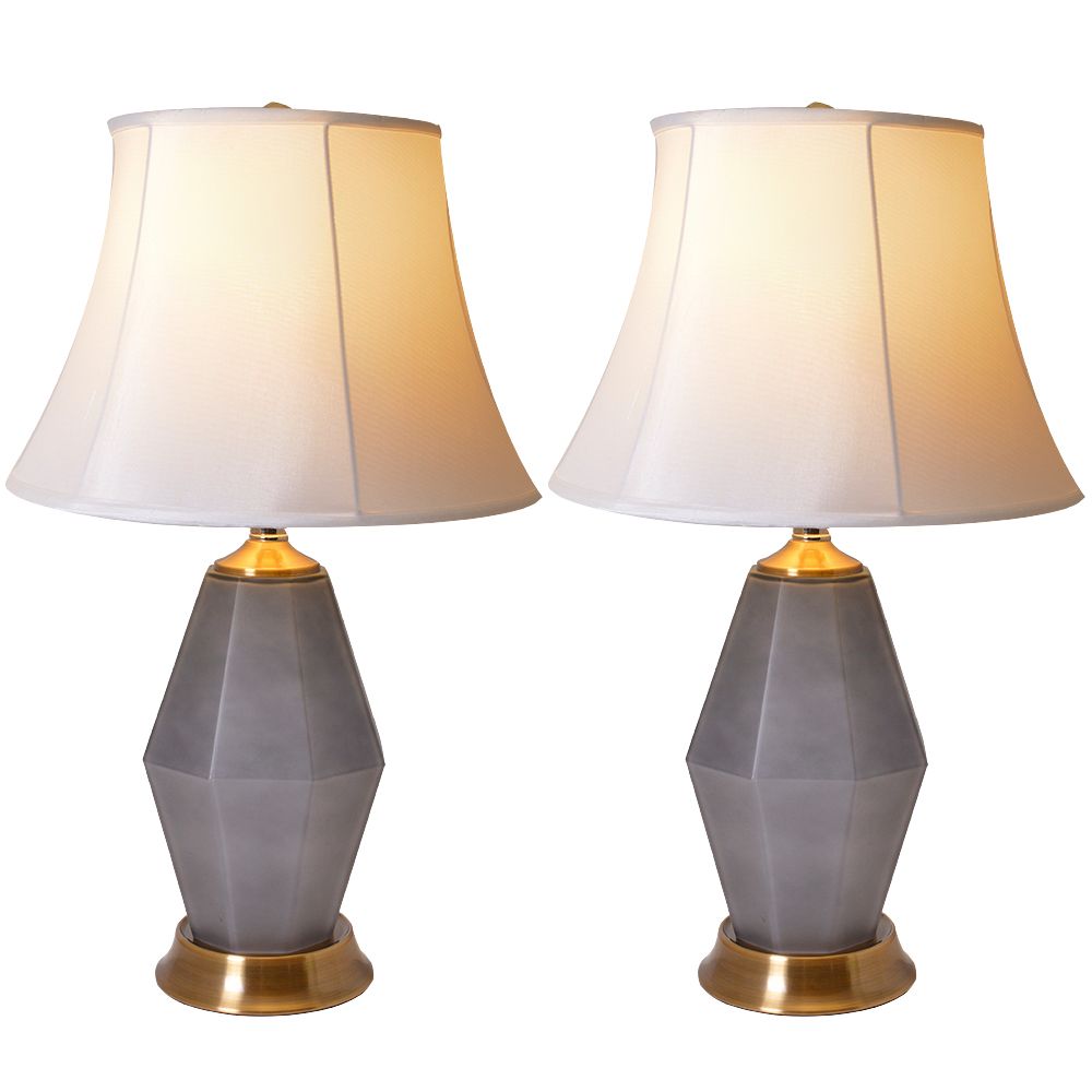 Carro USA VT-G24022A1 Diamant 24"  Table Lamp (Set of 2) in Grey