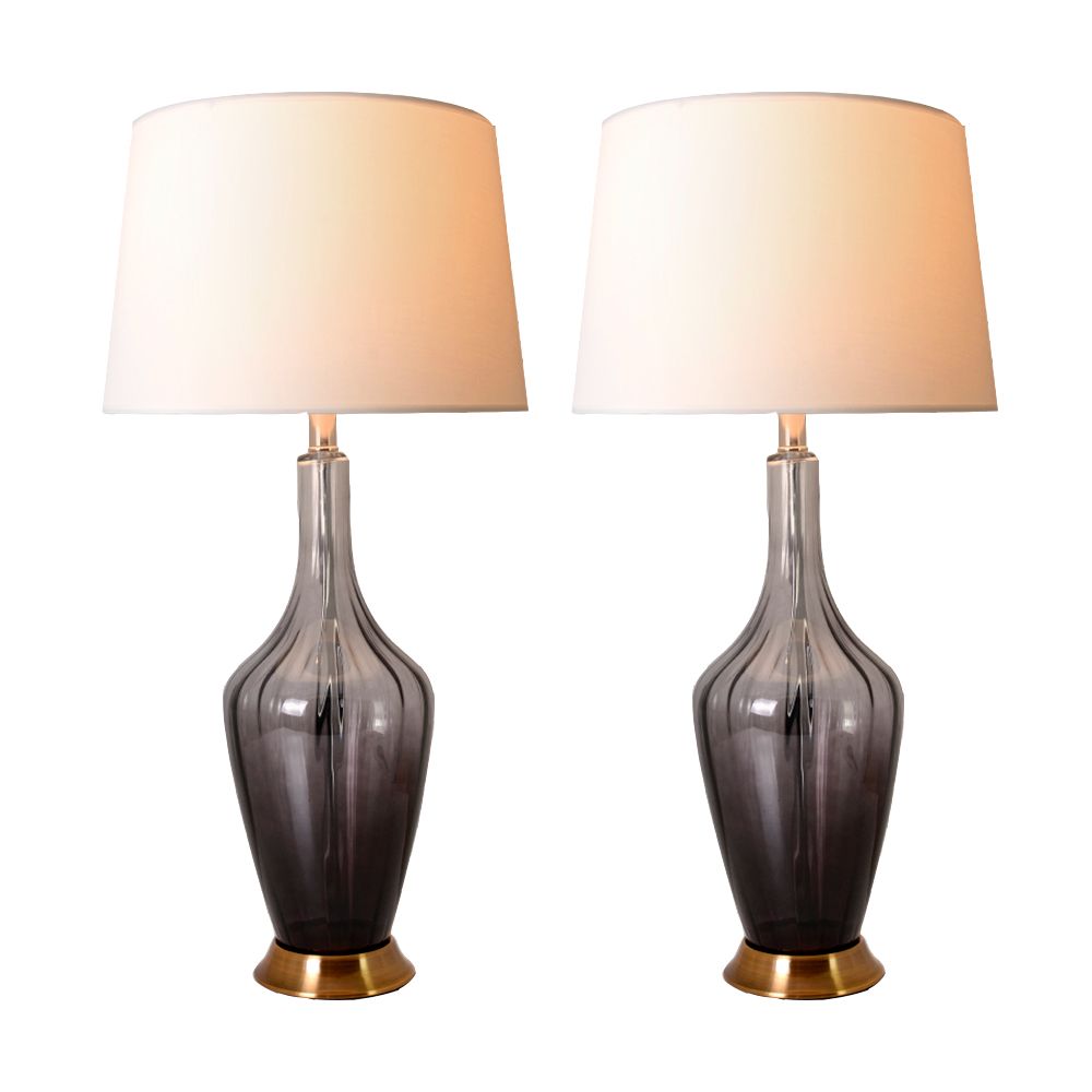 Carro USA VT-G31012A1 Clavel 31"  Table Lamp (Set of 2) in Grey Ombre
