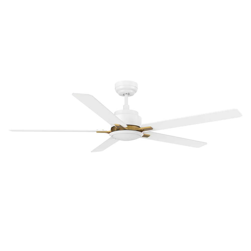 Carro USA YDC605J-L11-W1-1G Kannan 60" Ceiling Fan with Remote, Light Kit Included.