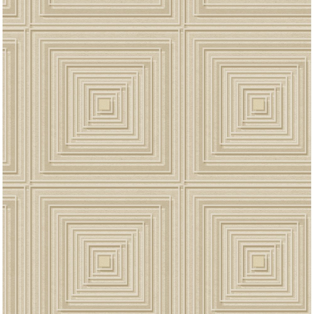 Casa Mia Wallpaper RM-10305 Contemporary Modern Geometric Design Gravure Printing Wallcovering 