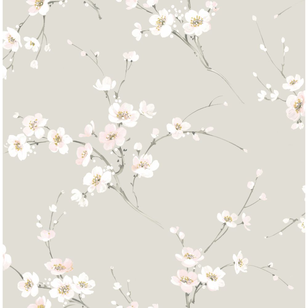 Casa Mia Wallpaper RM22008 Cherry Blossoms - Lviv Peel & Stick Wallpaper