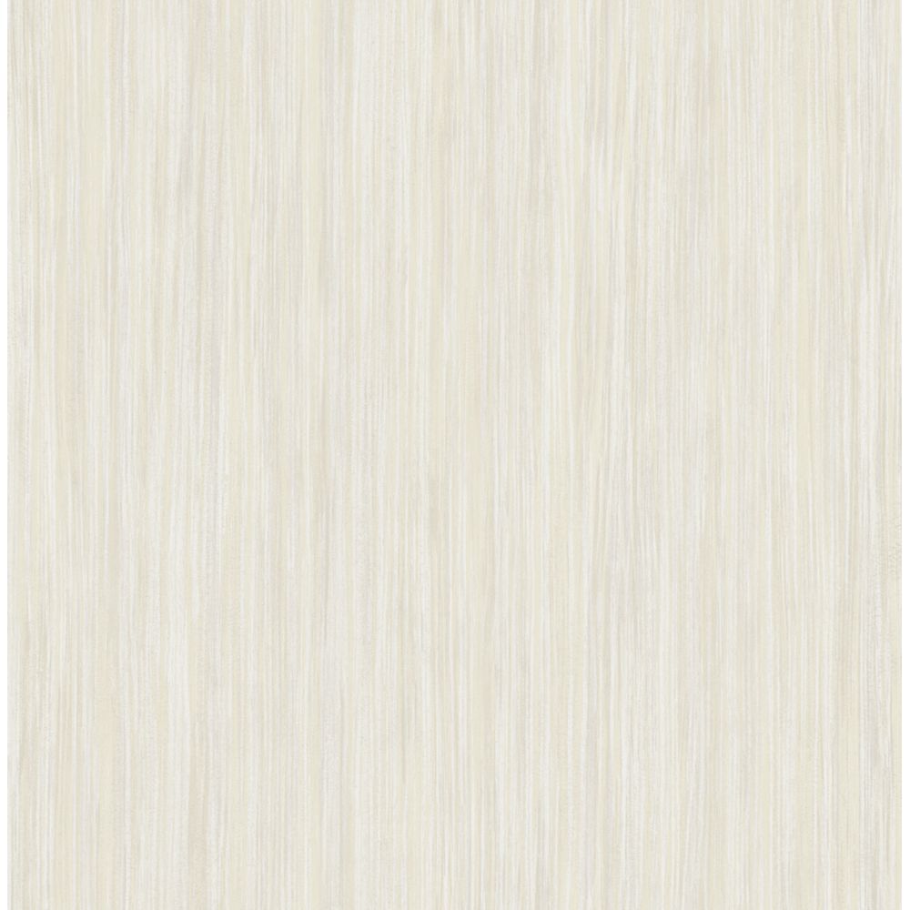 Casa Mia Wallpaper RM30310 Faux Vertical Finish Wallpaper In White, Cream