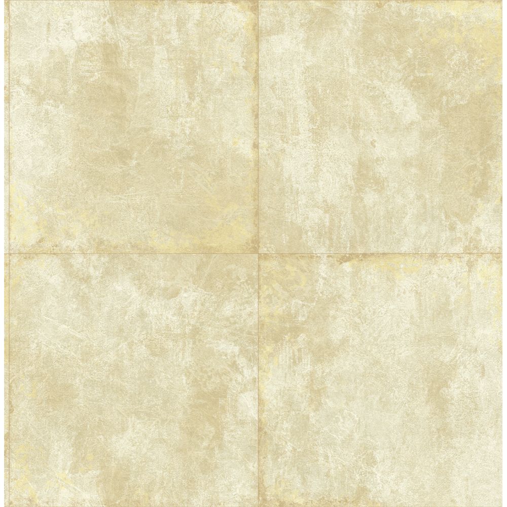 Casa Mia Wallpaper RM41005 Marble Tiles Wallaper In Yellow, Cream