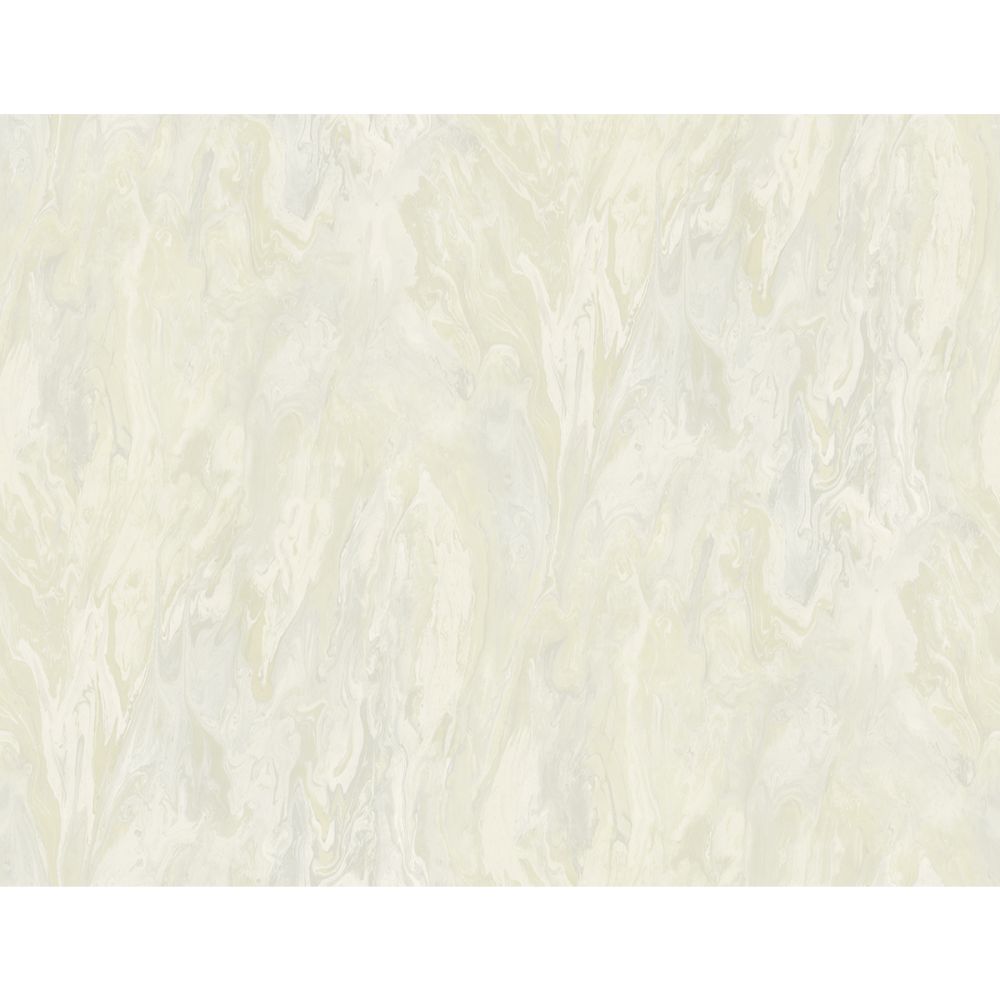 Casa Mia Wallpaper RM61122 Marble Effect Wallpaper In White, Cream