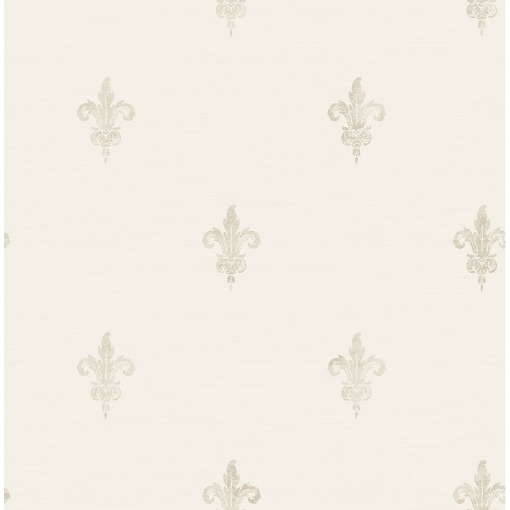 Casa Mia Wallpaper RM80805 French Lily Wallpaper In Cream