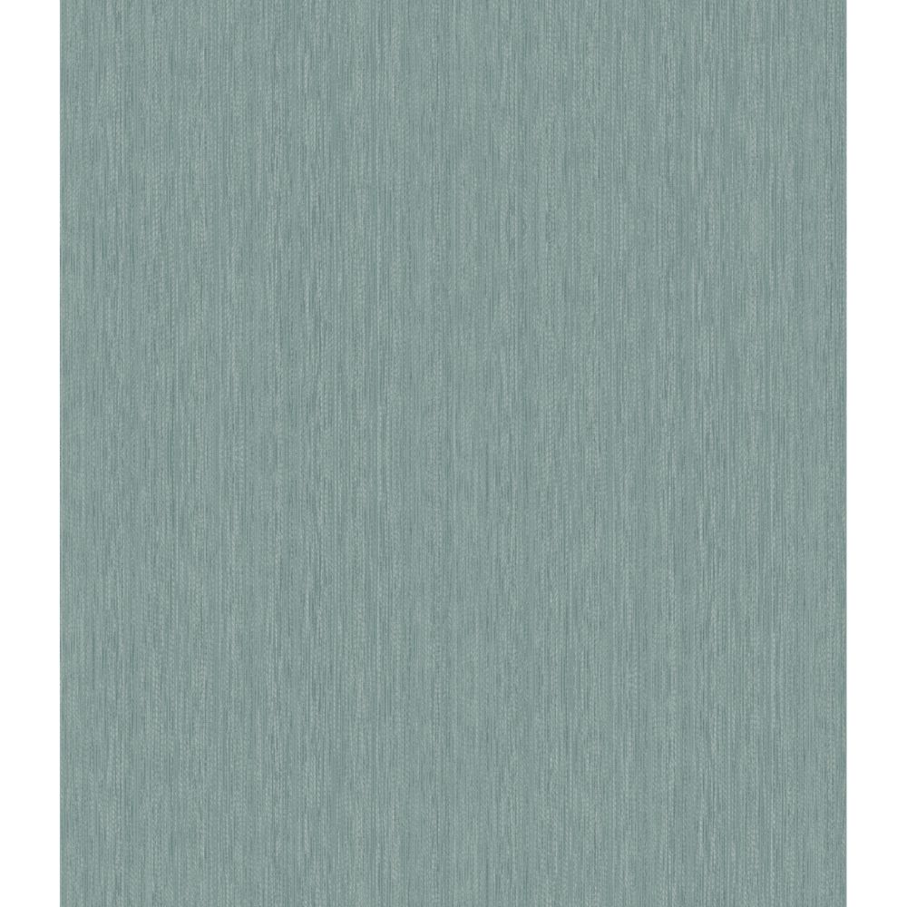 Casa Mia WF20302 Amber Textile Effect Vertical  Wallpaper in Turquoise