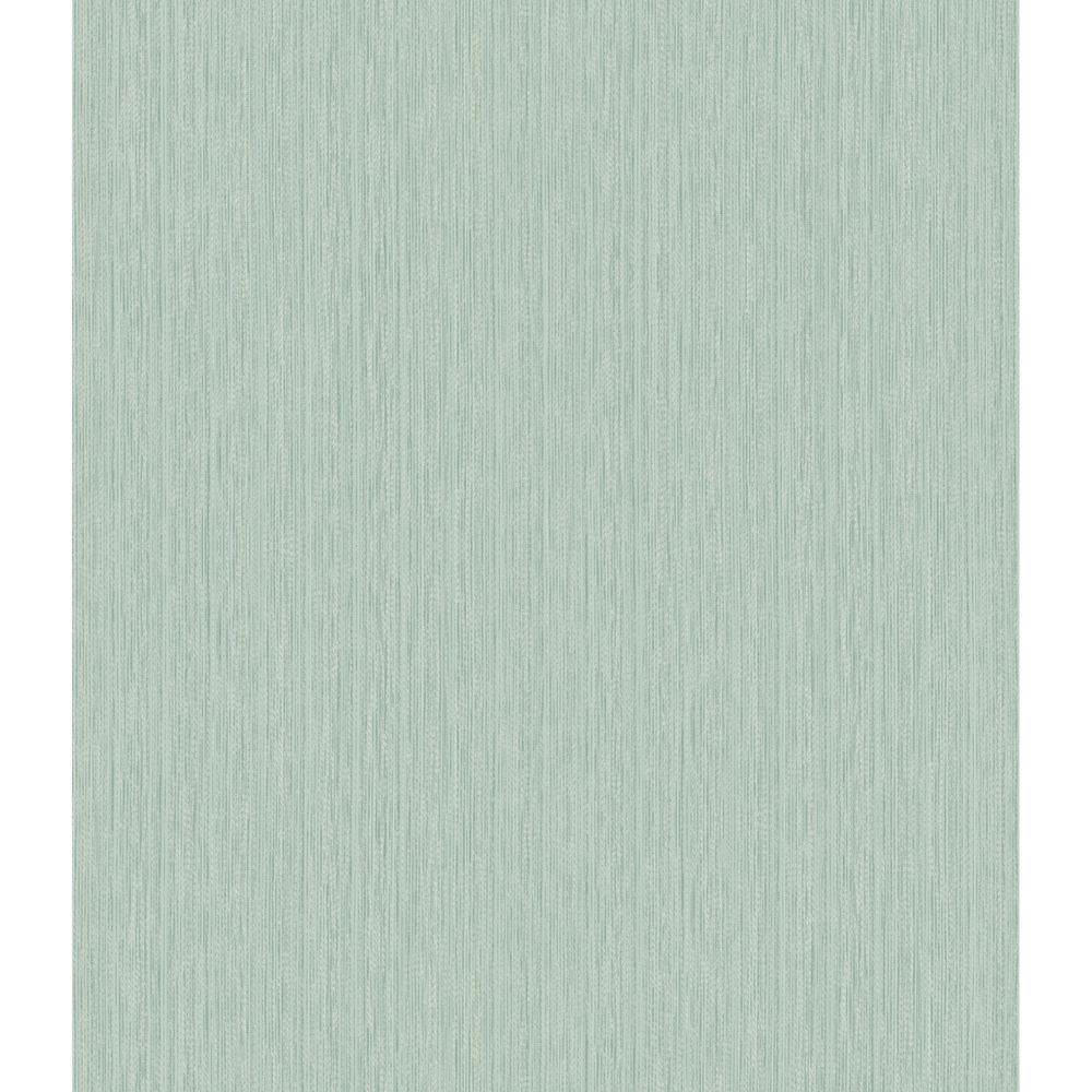 Casa Mia WF20304 Amber Textile Effect Vertical  Wallpaper in Green Aqua