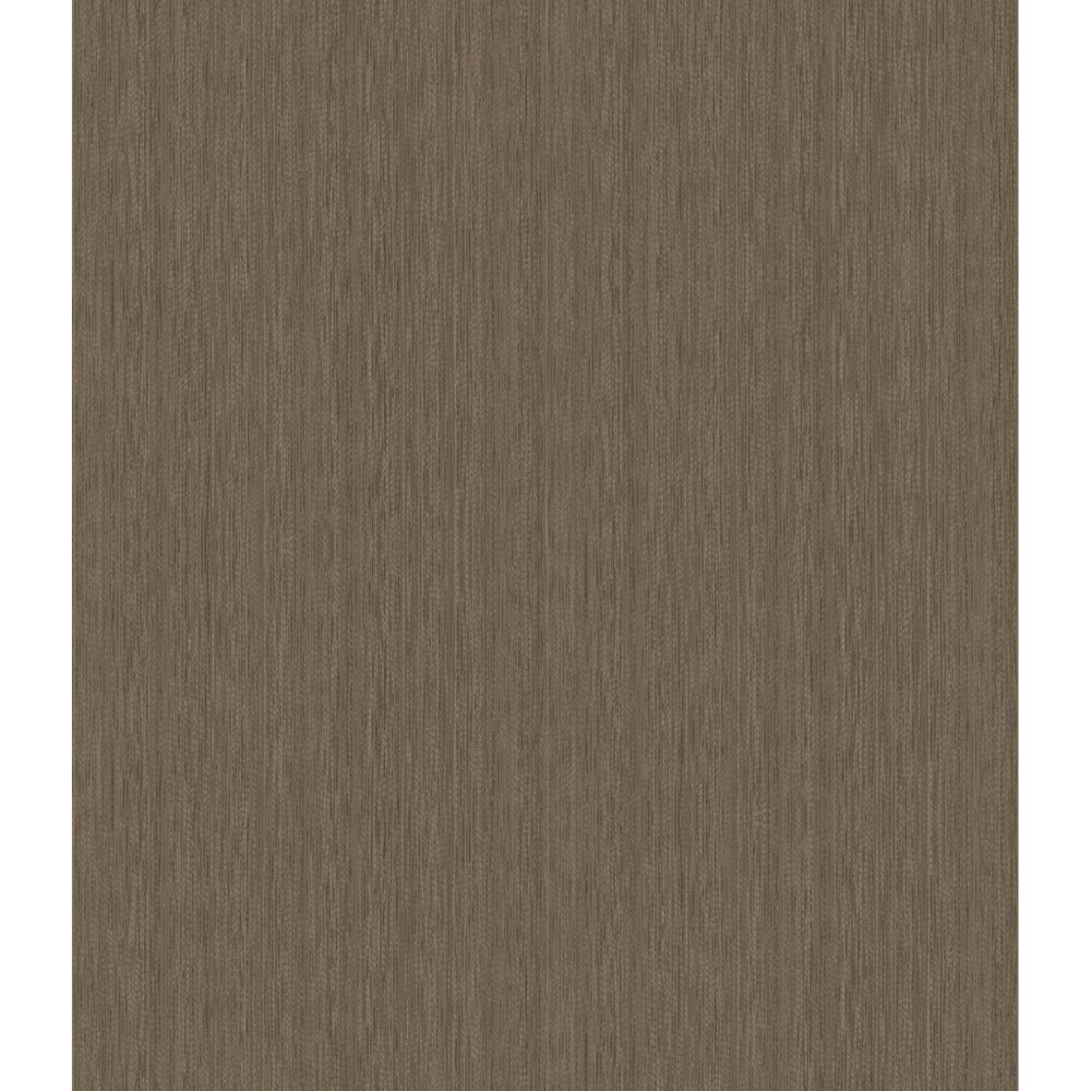 Casa Mia WF20326 Amber Textile Effect Vertical  Wallpaper in Brown