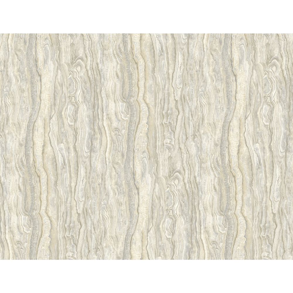 Casa Mia WF20408 Amber Marble Texture Wallpaper in Beige & Grey