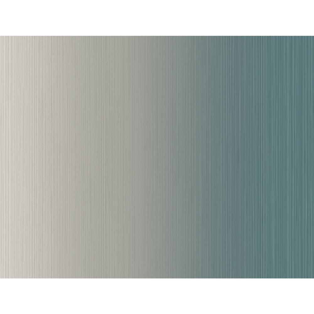 Casa Mia WF20612 Amber Shade Stripes Wallpaper in Turquoise & Grey