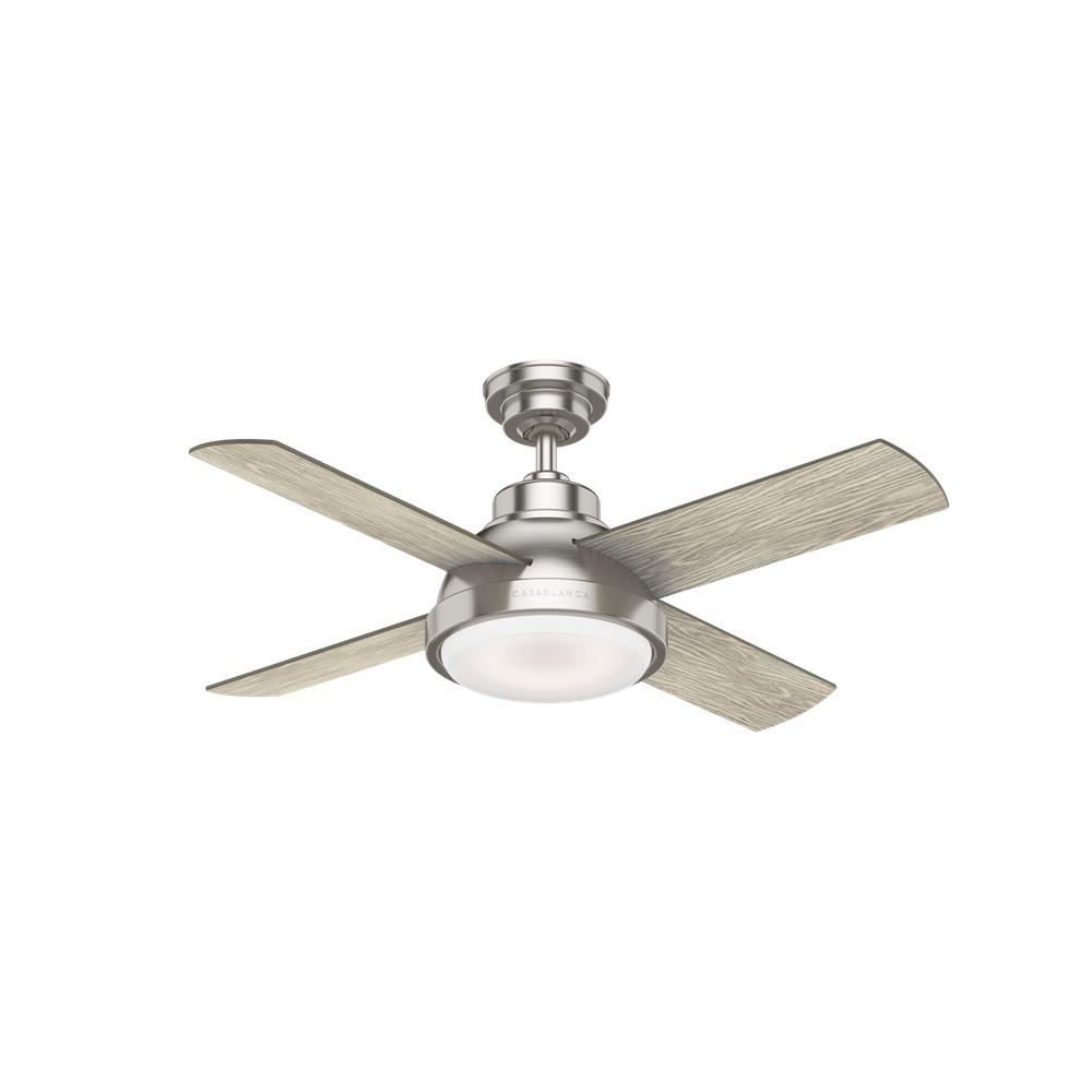 Casablanca 59436 Levitt with LED Light 44 inch in Brushed Nickel