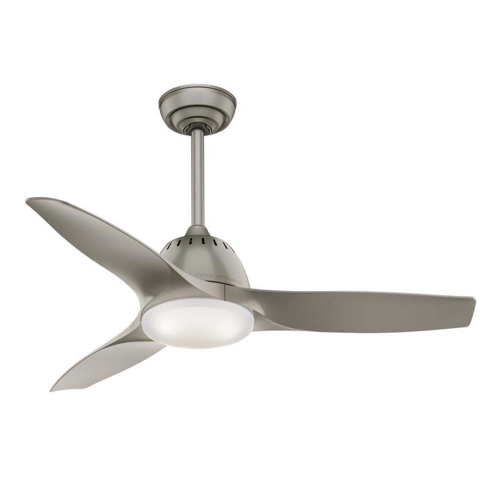 Casablanca 59150 Wisp with LED Painted Pewter Blades 44 inch